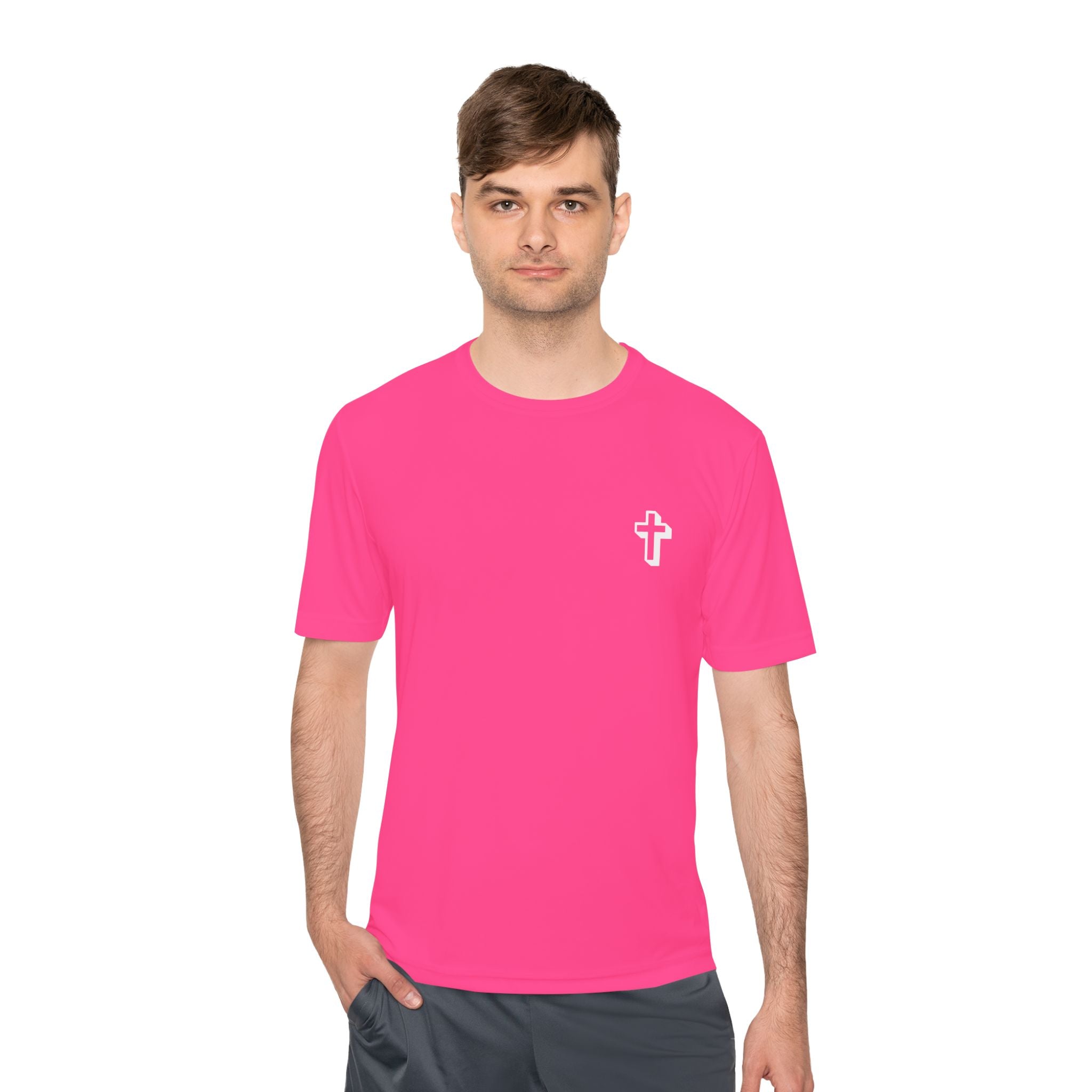 John 3:16 |Unisex Moisture Sports Wear Tee