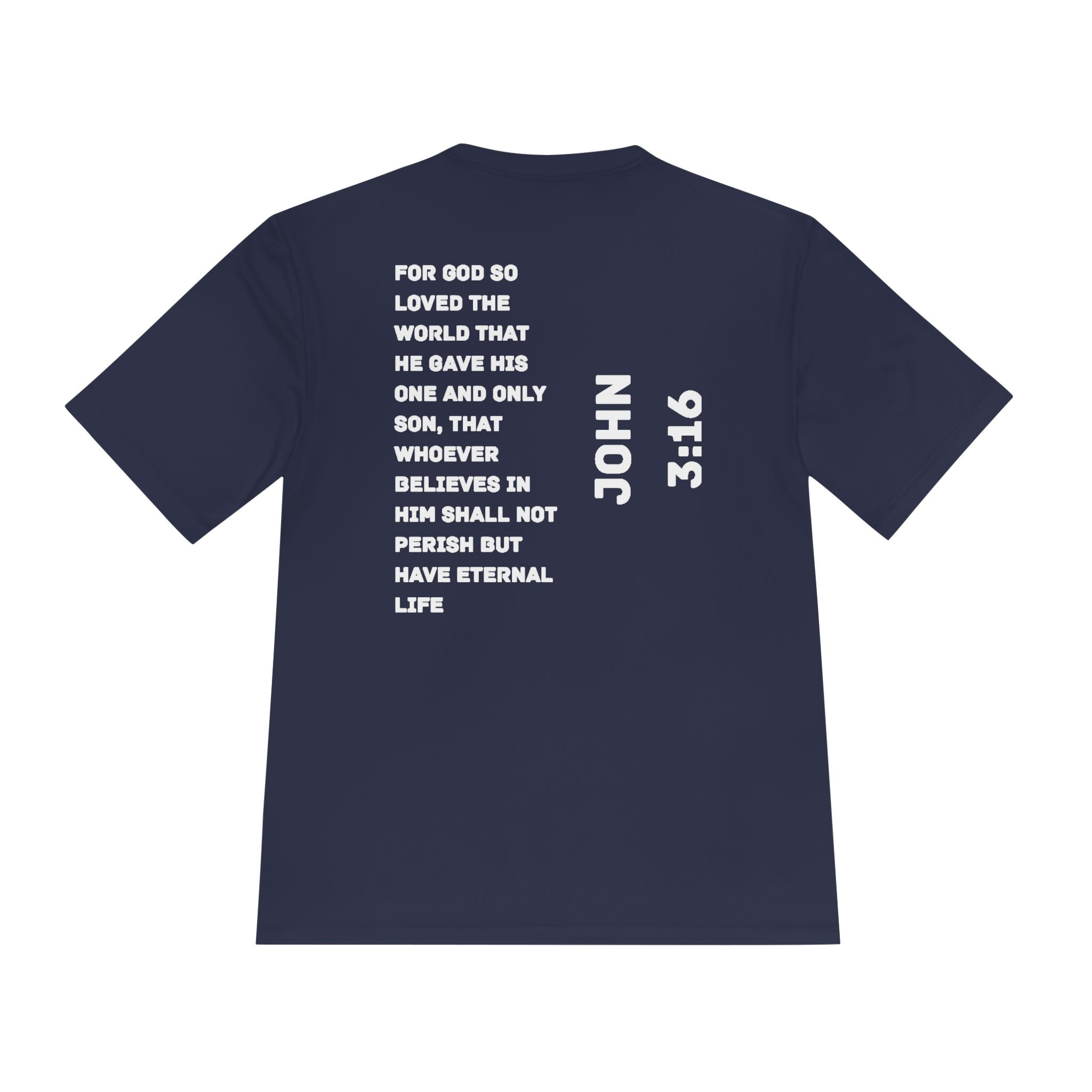 John 3:16 |Unisex Moisture Sports Wear Tee