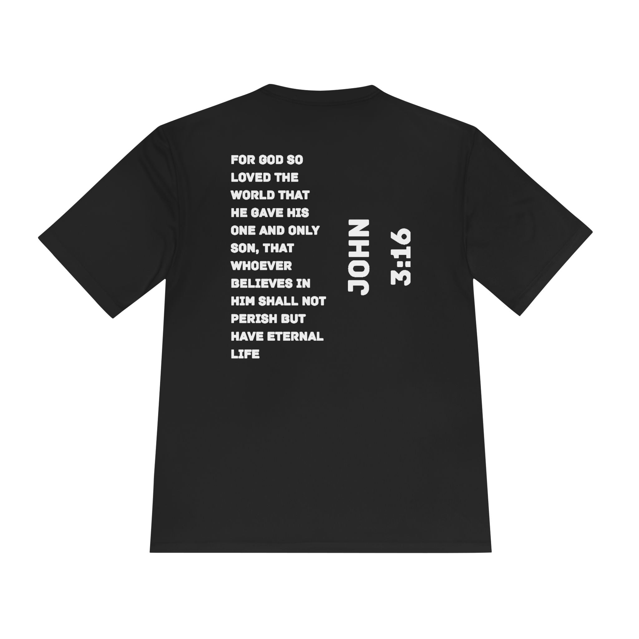 John 3:16 |Unisex Moisture Sports Wear Tee