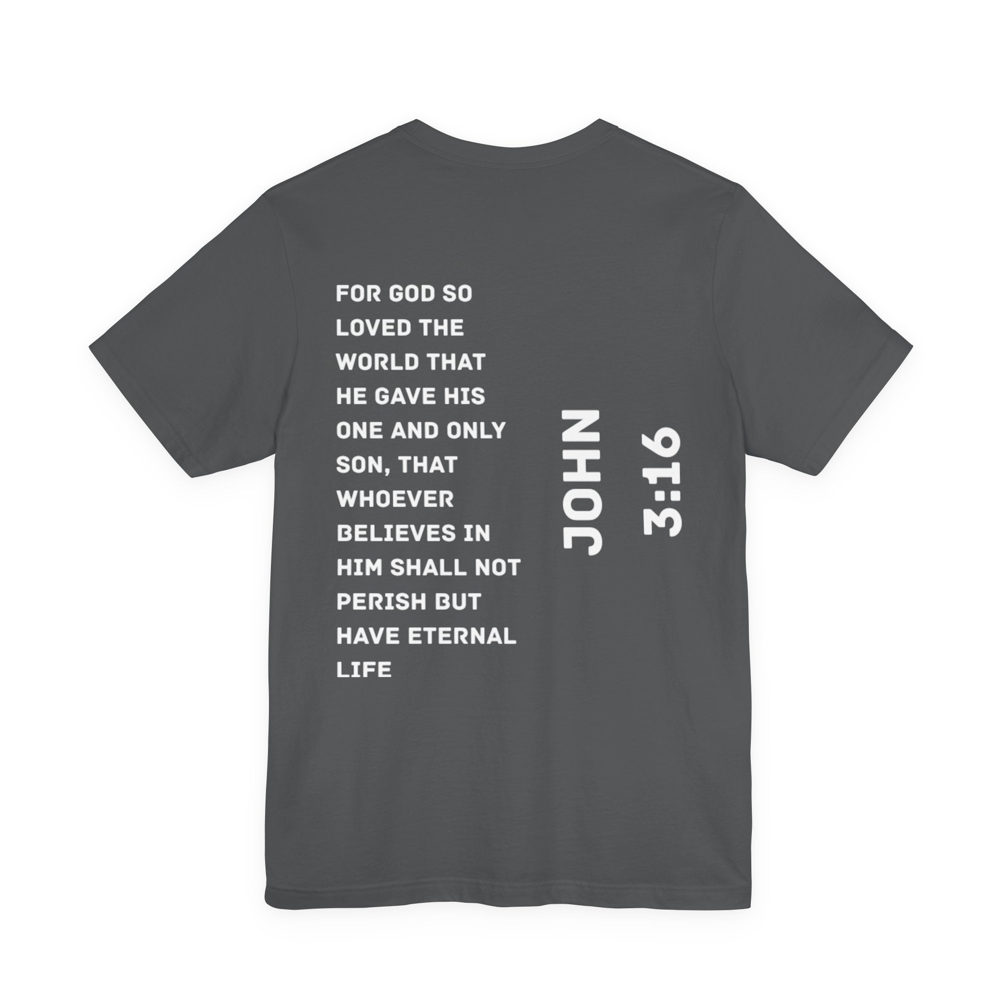 John 3:16 Unisex Jersey Short Sleeve Tee