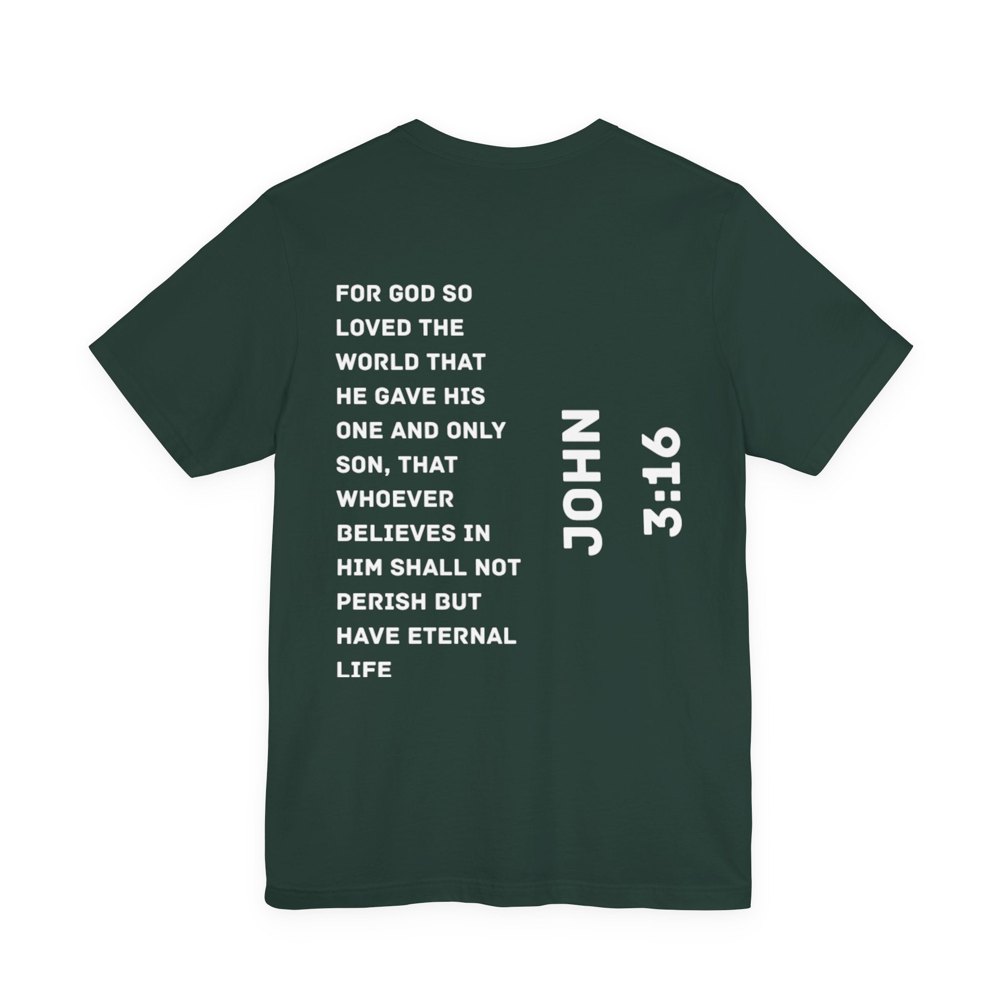 John 3:16 Unisex Jersey Short Sleeve Tee
