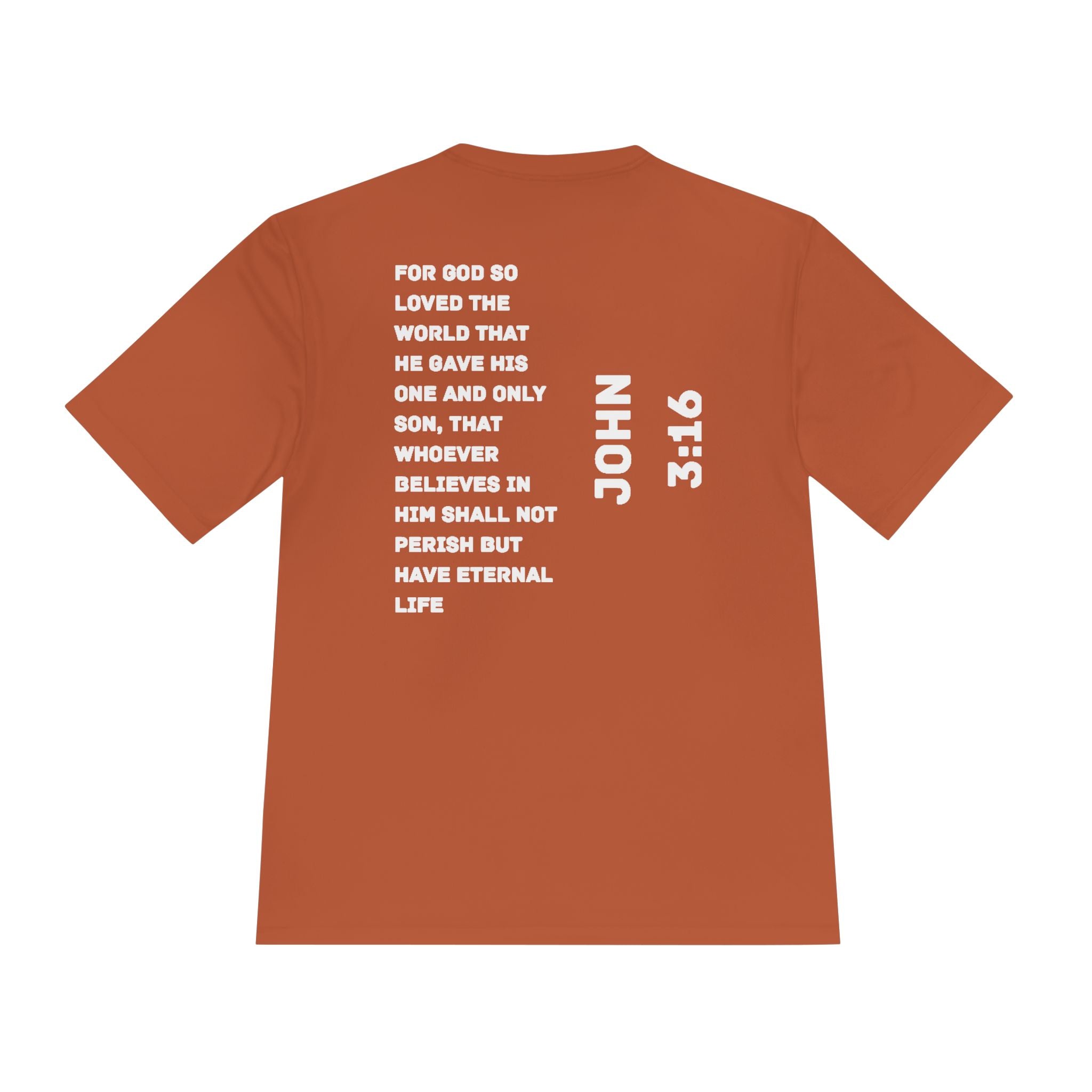 John 3:16 |Unisex Moisture Sports Wear Tee