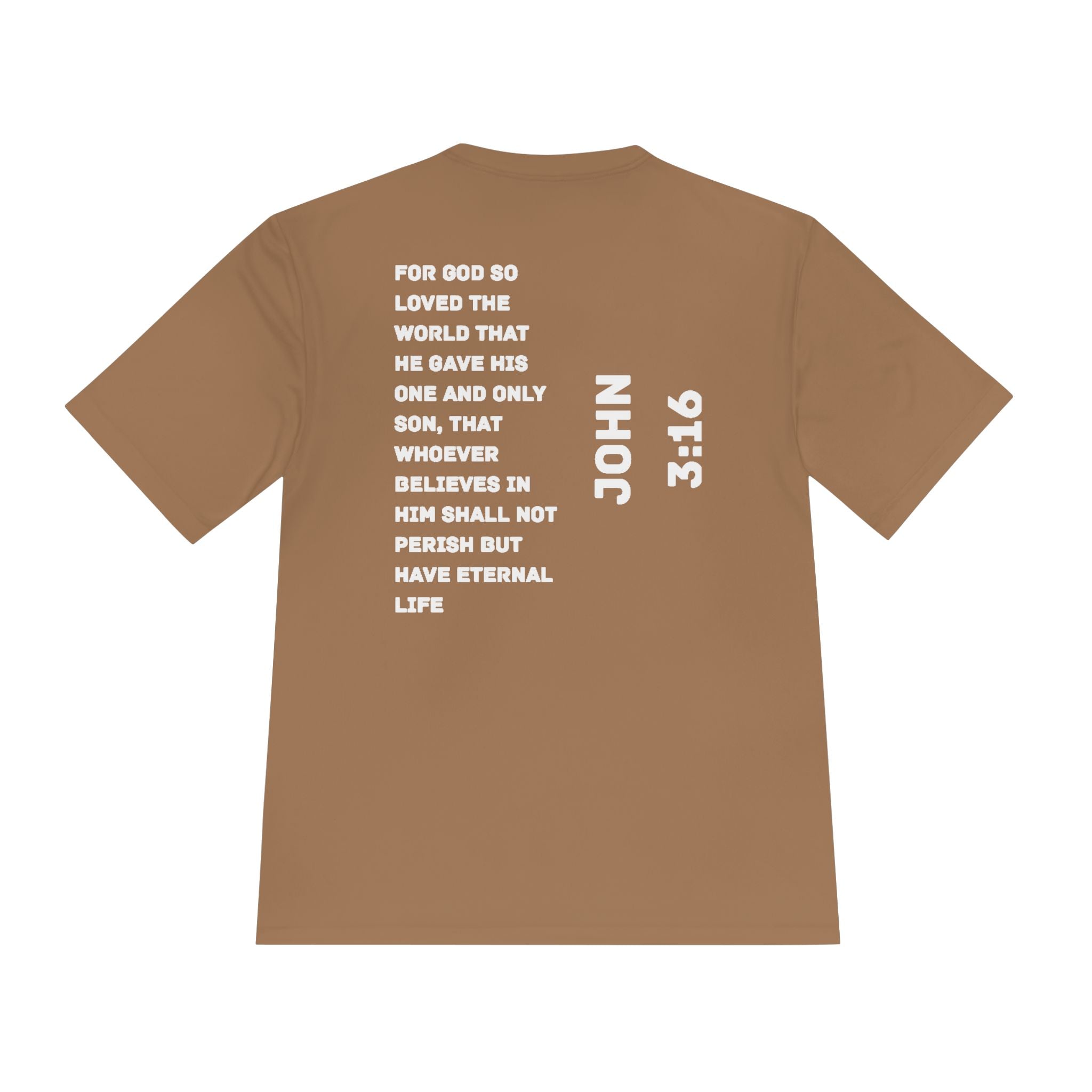John 3:16 |Unisex Moisture Sports Wear Tee
