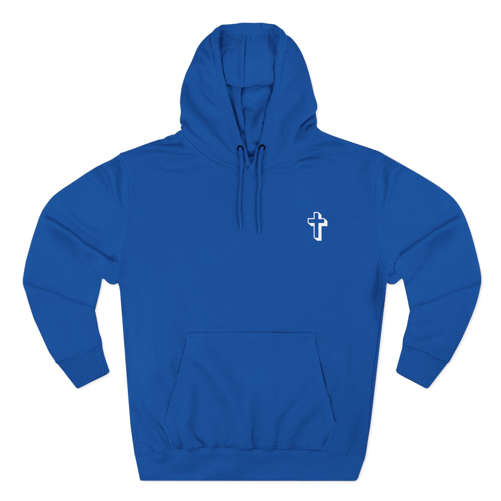 John 3:16 |Cozy Three-Panel Fleece Hoodie for All Seasons