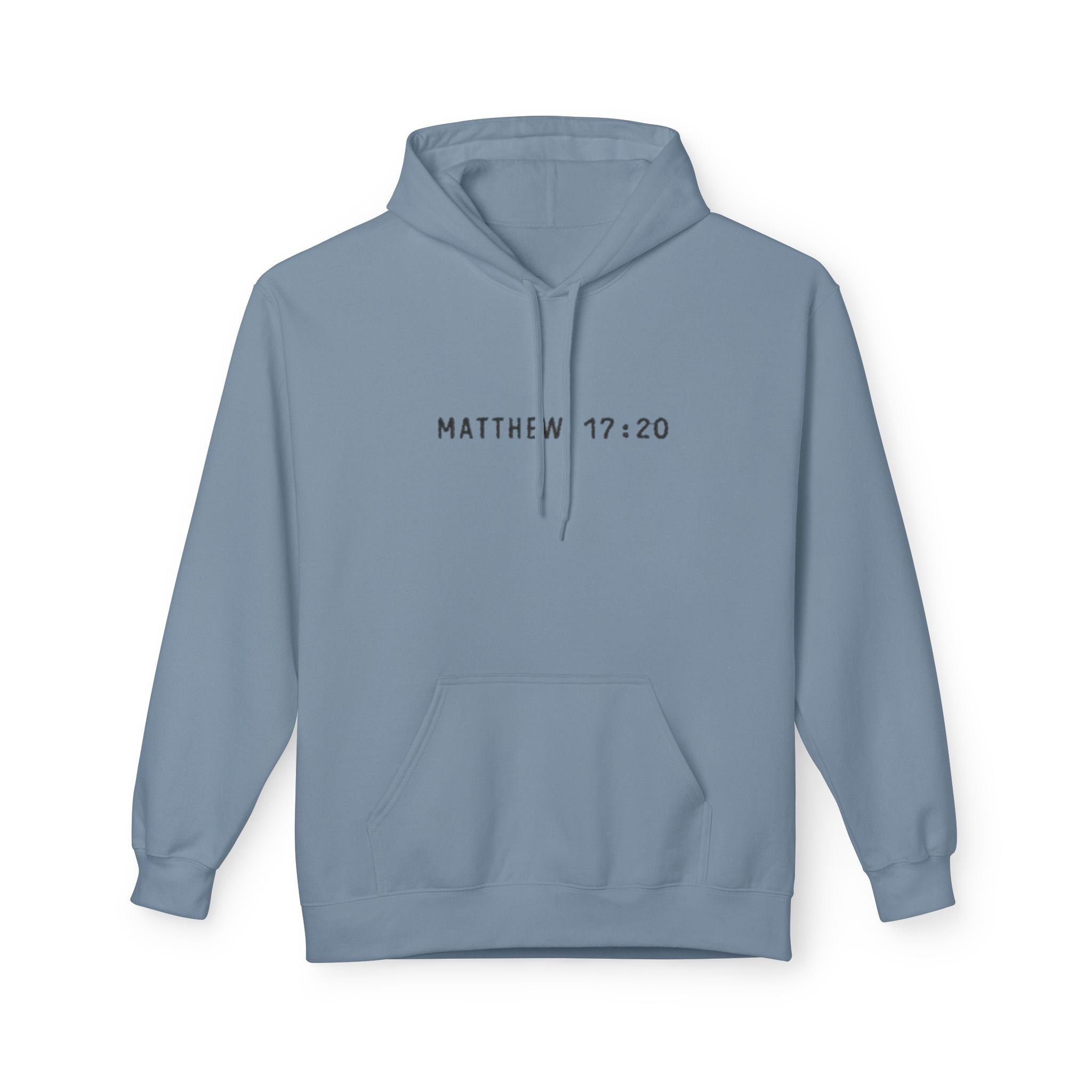 "Faith Can Move Mountains" - Unisex Softstyle Fleece
