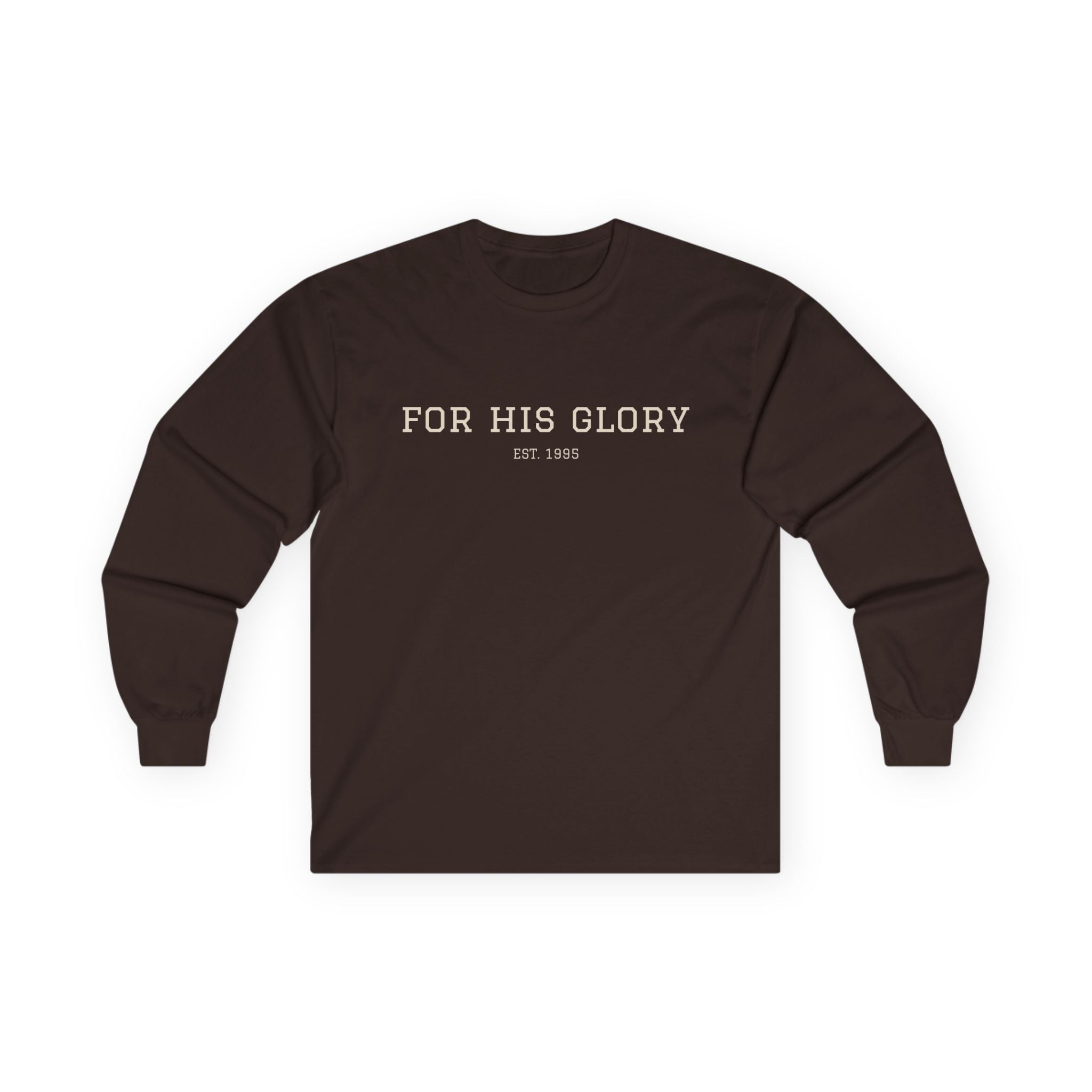 'For His Glory' Long Sleeve Tee