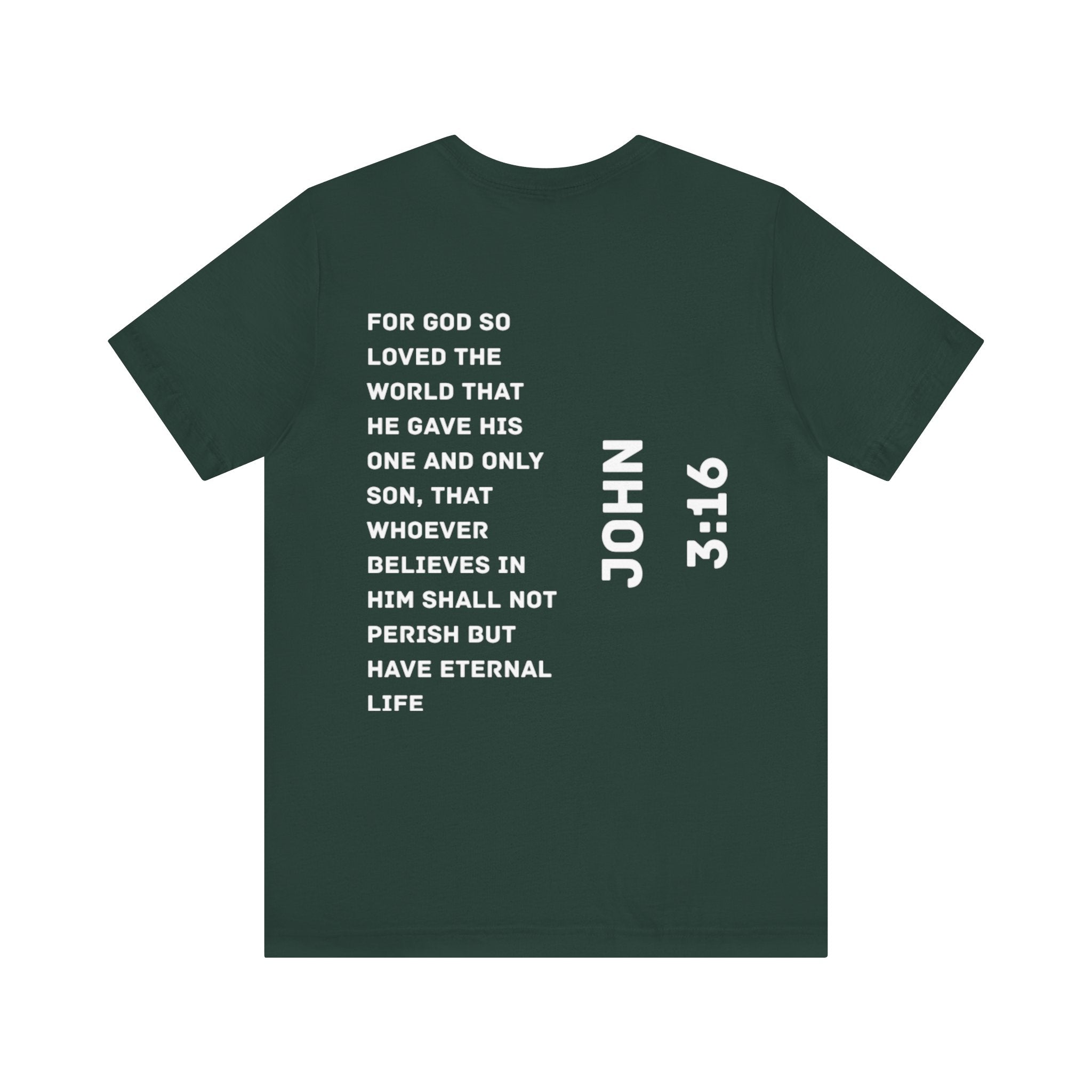 John 3:16 Unisex Jersey Short Sleeve Tee