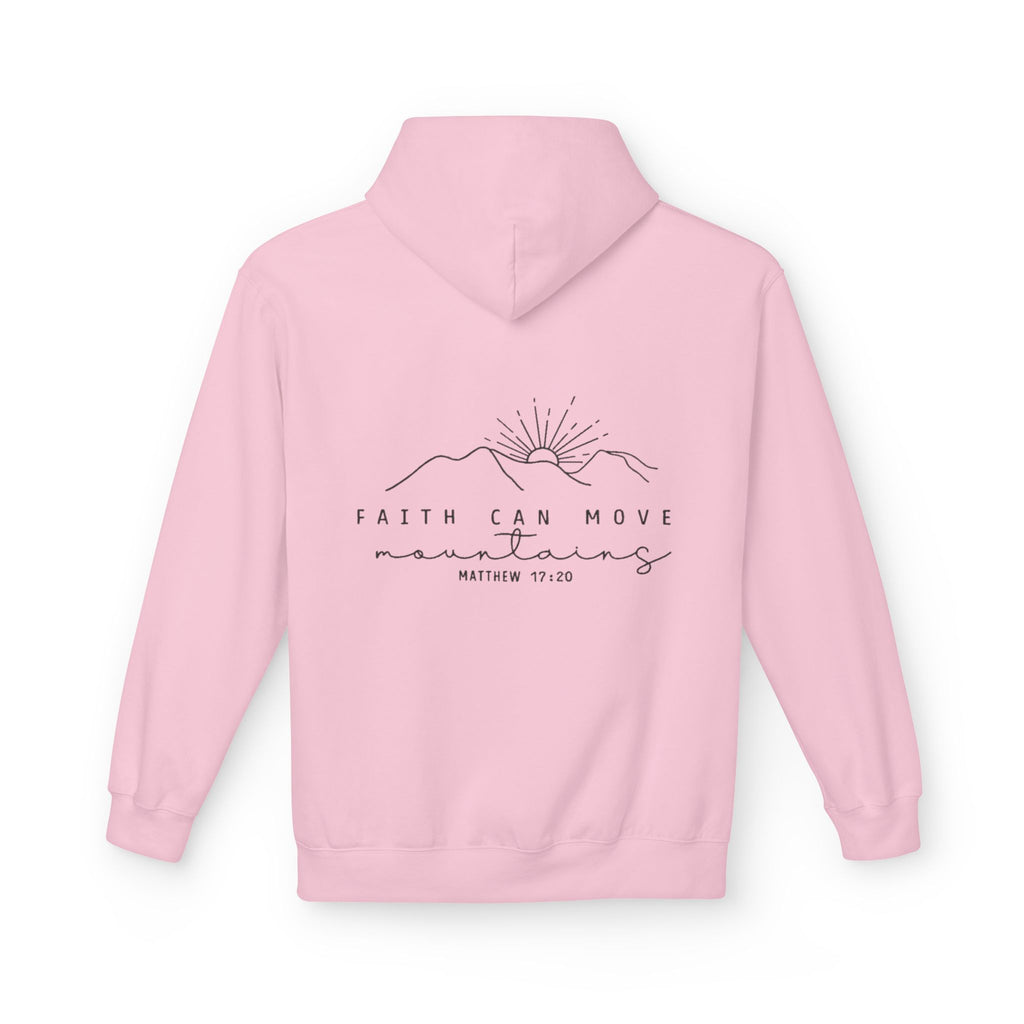 "Faith Can Move Mountains" - Unisex Softstyle Fleece