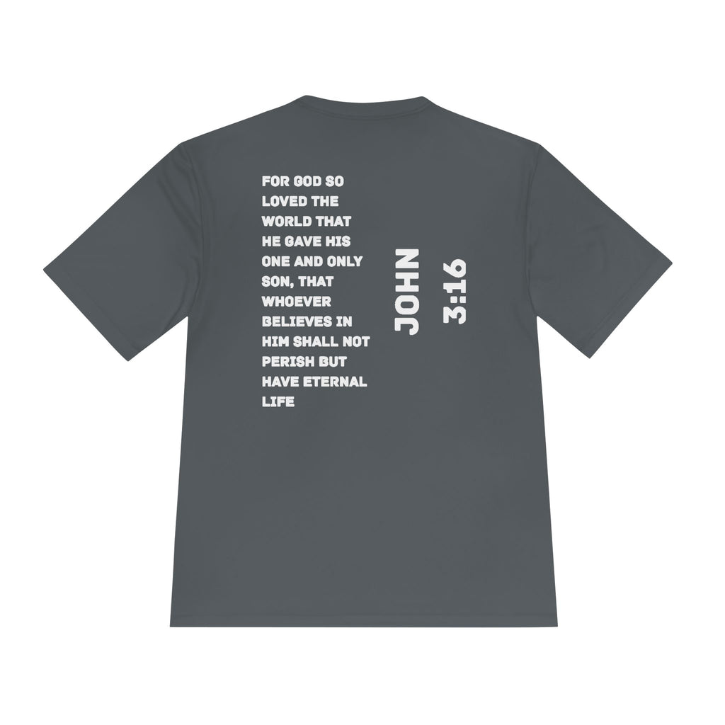 John 3:16 |Unisex Moisture Sports Wear Tee