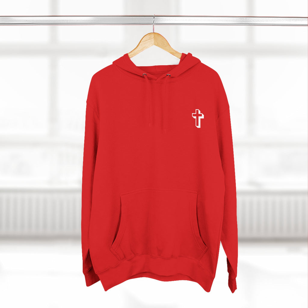 John 3:16 |Cozy Three-Panel Fleece Hoodie for All Seasons