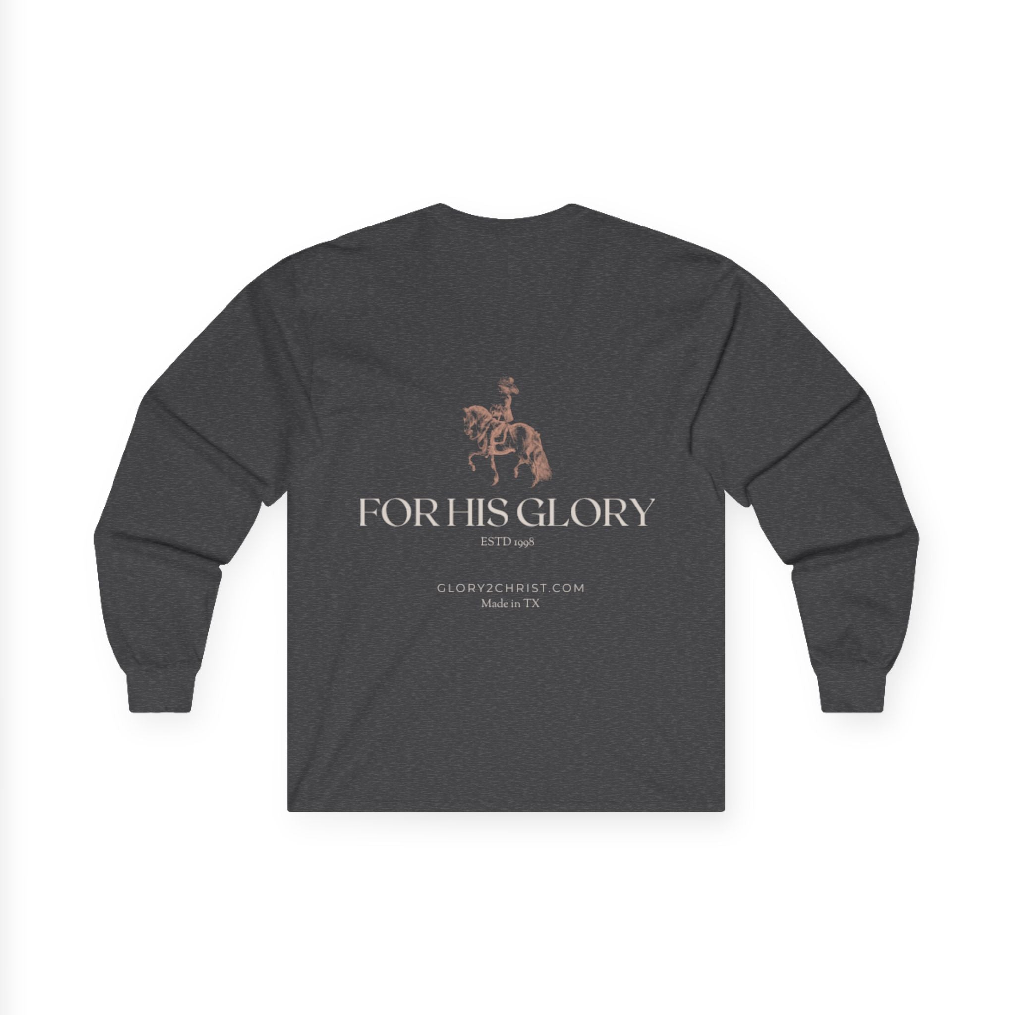 'For His Glory' Long Sleeve Tee