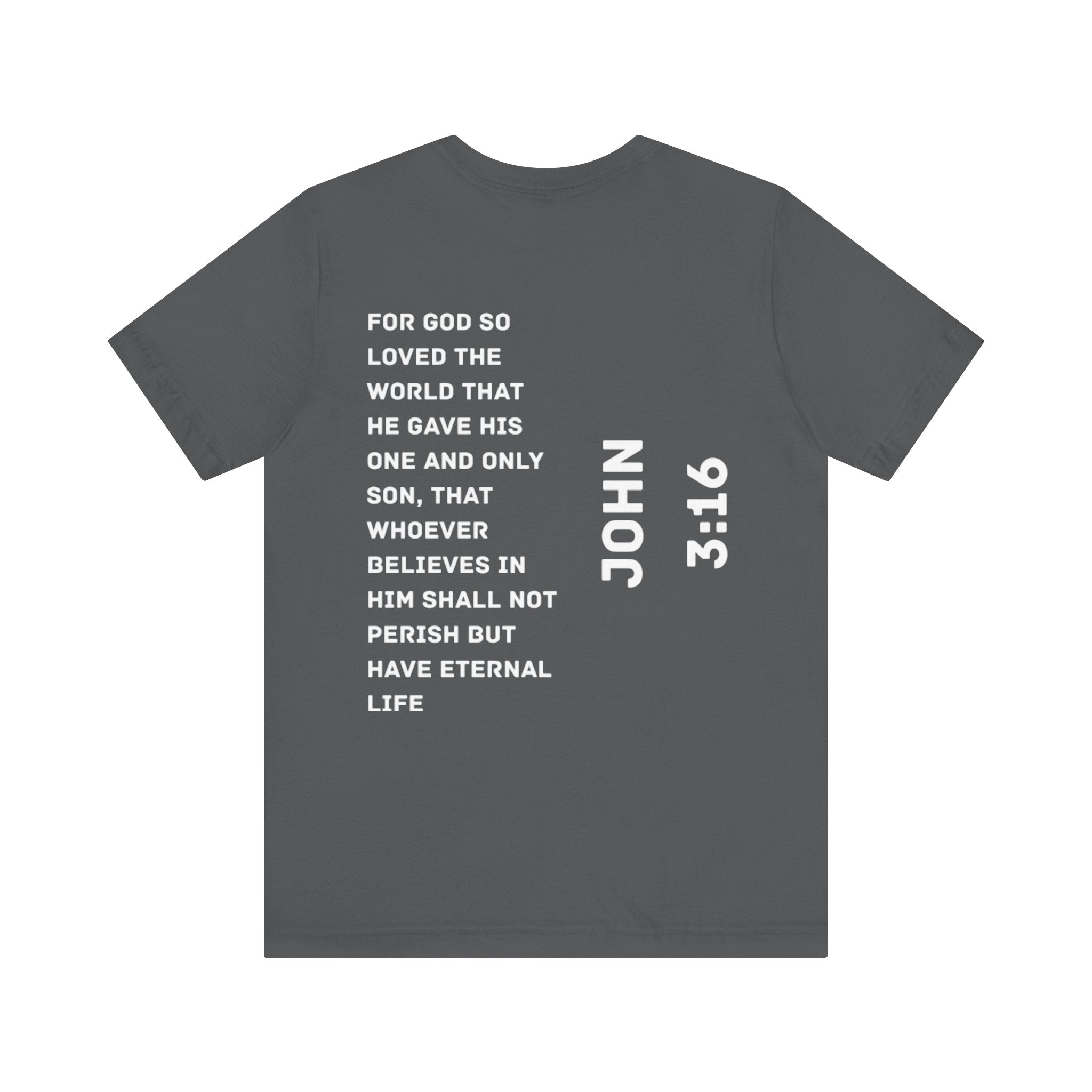 John 3:16 Unisex Jersey Short Sleeve Tee