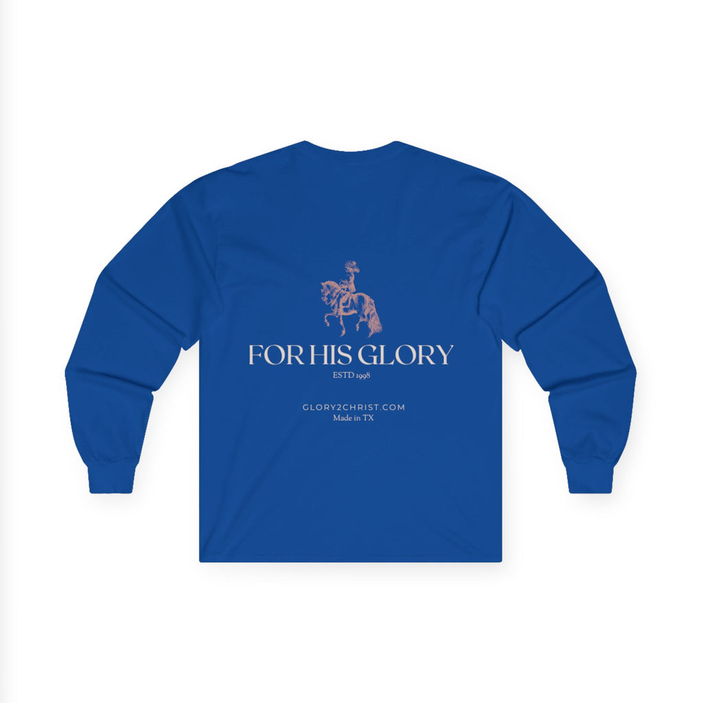 'For His Glory' Long Sleeve Tee