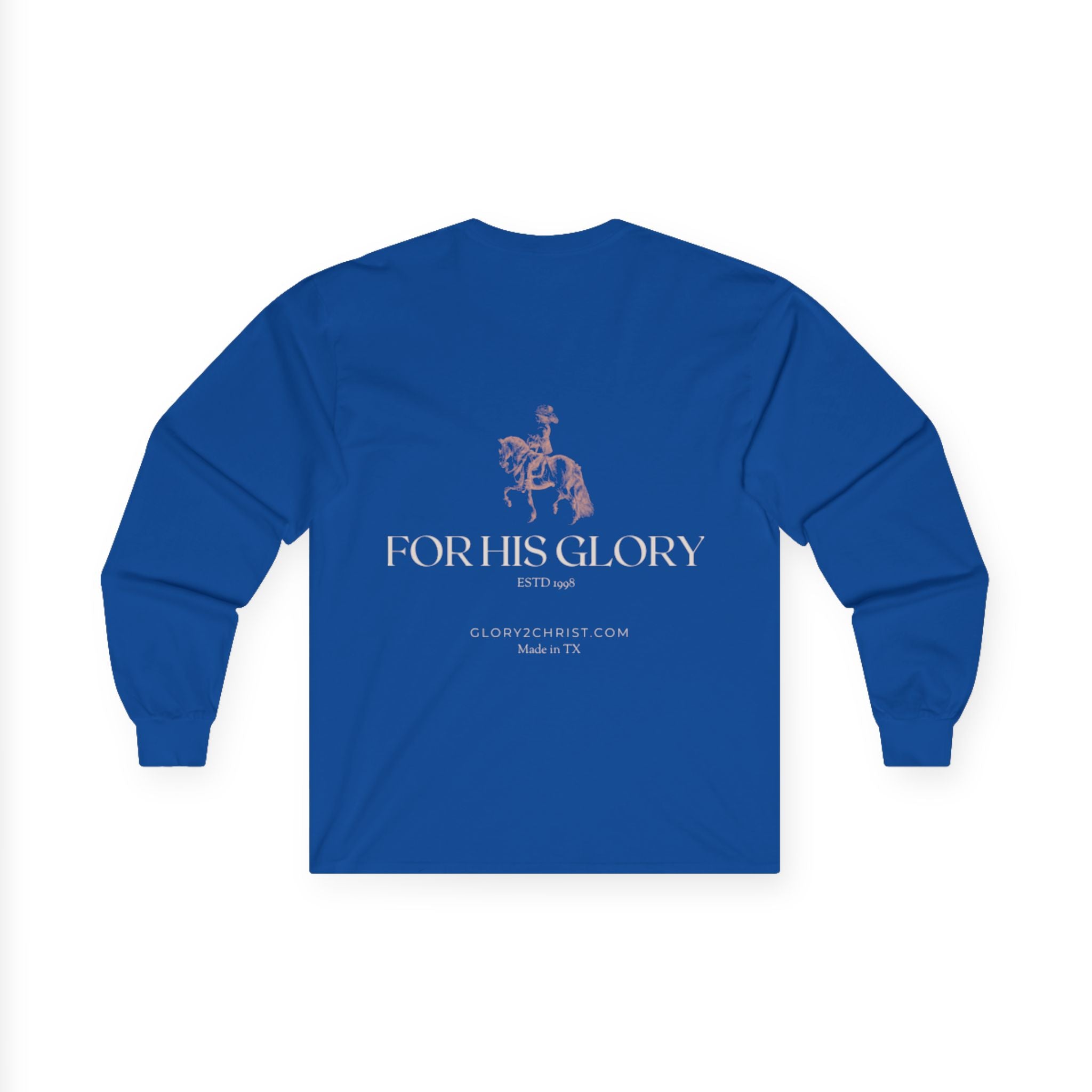 'For His Glory' Long Sleeve Tee