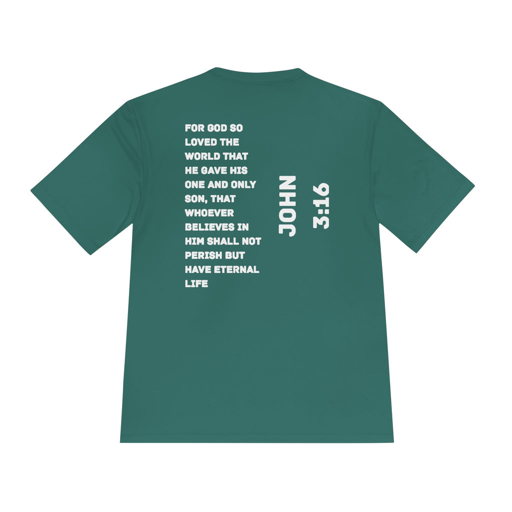 John 3:16 |Unisex Moisture Sports Wear Tee