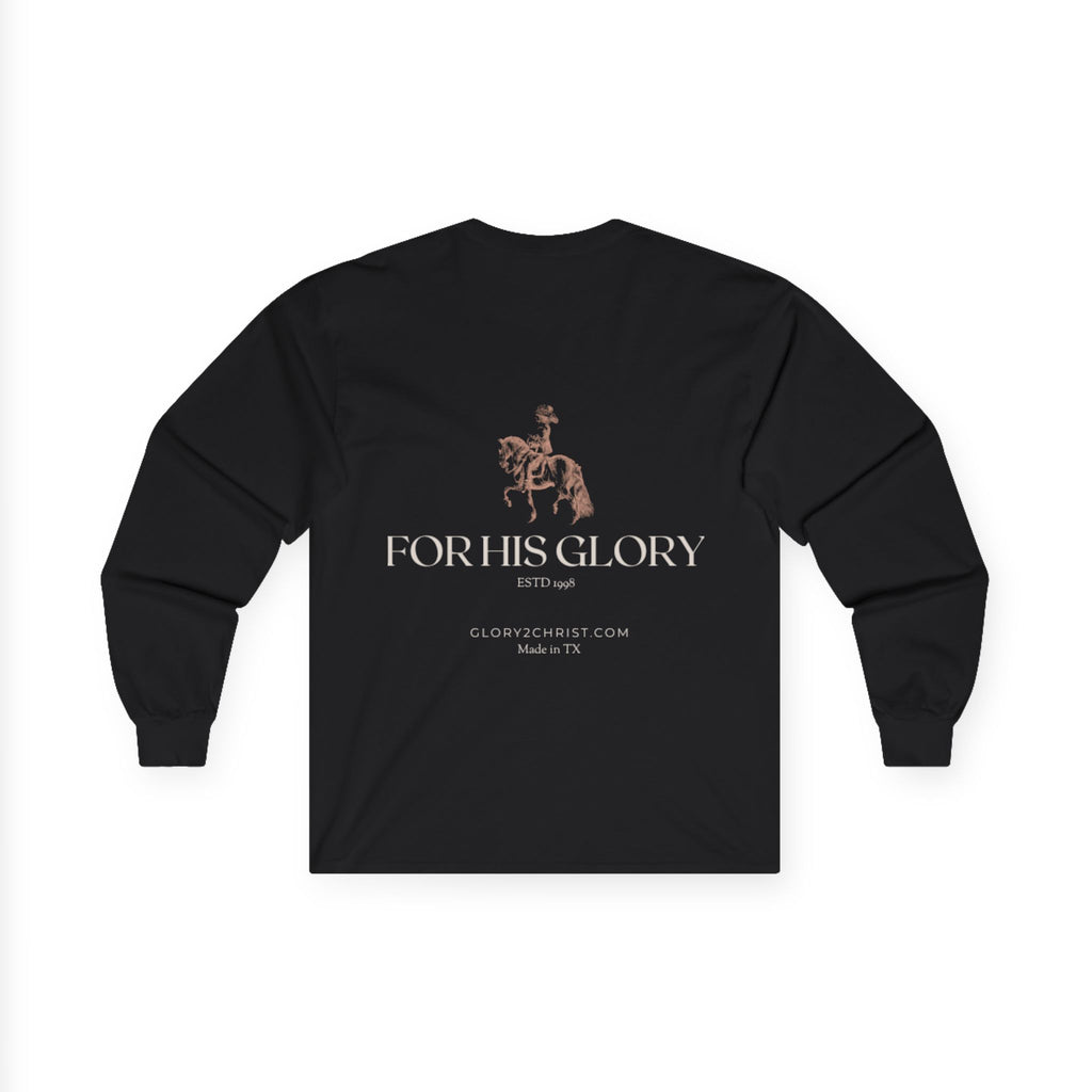 'For His Glory' Long Sleeve Tee