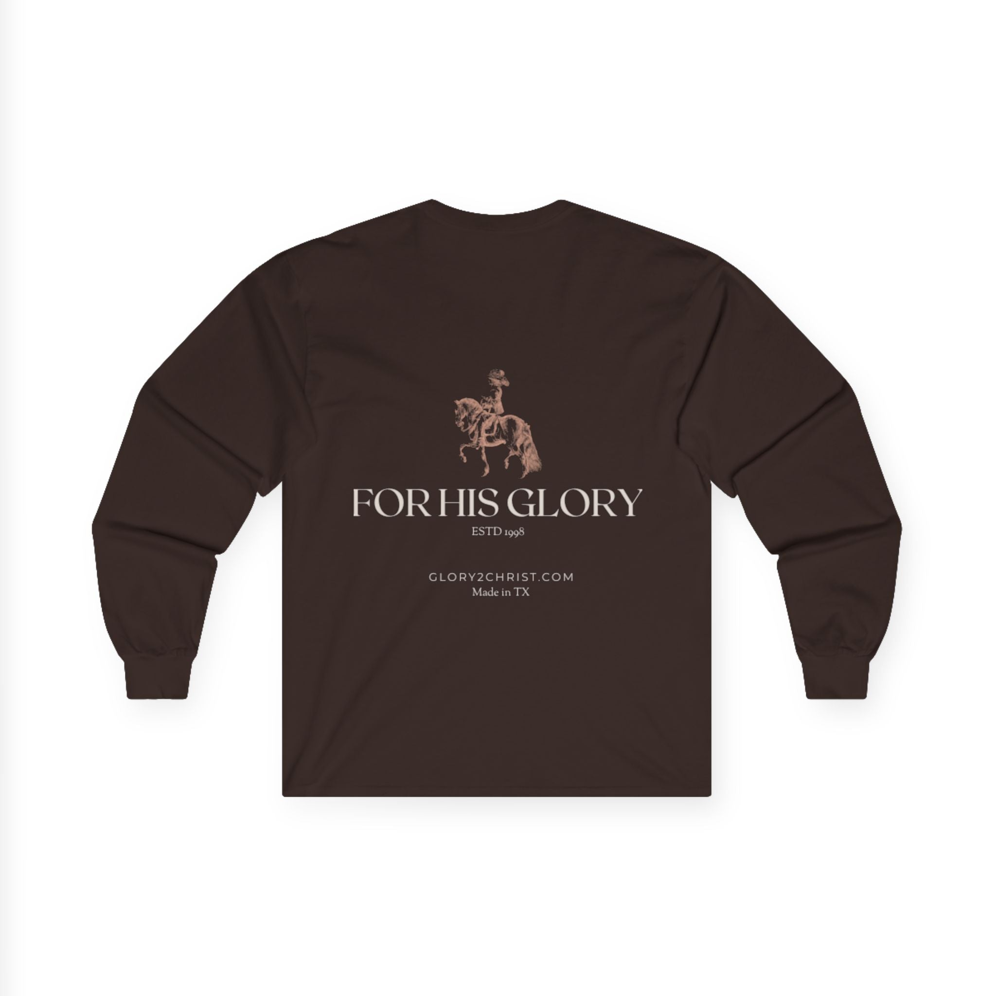 'For His Glory' Long Sleeve Tee