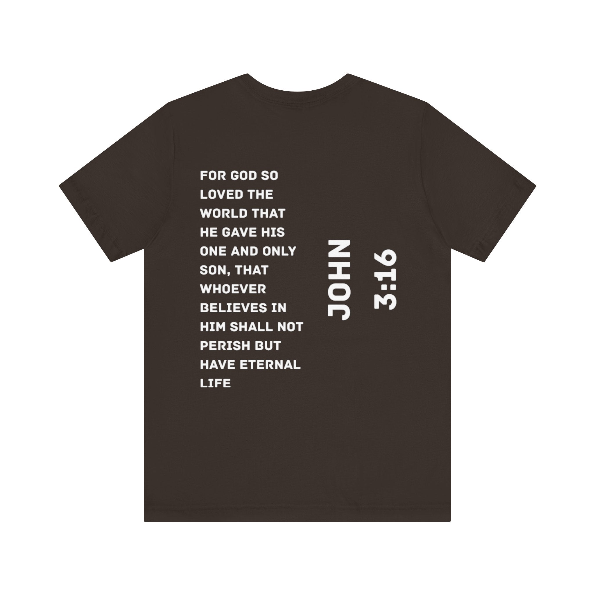 John 3:16 Unisex Jersey Short Sleeve Tee
