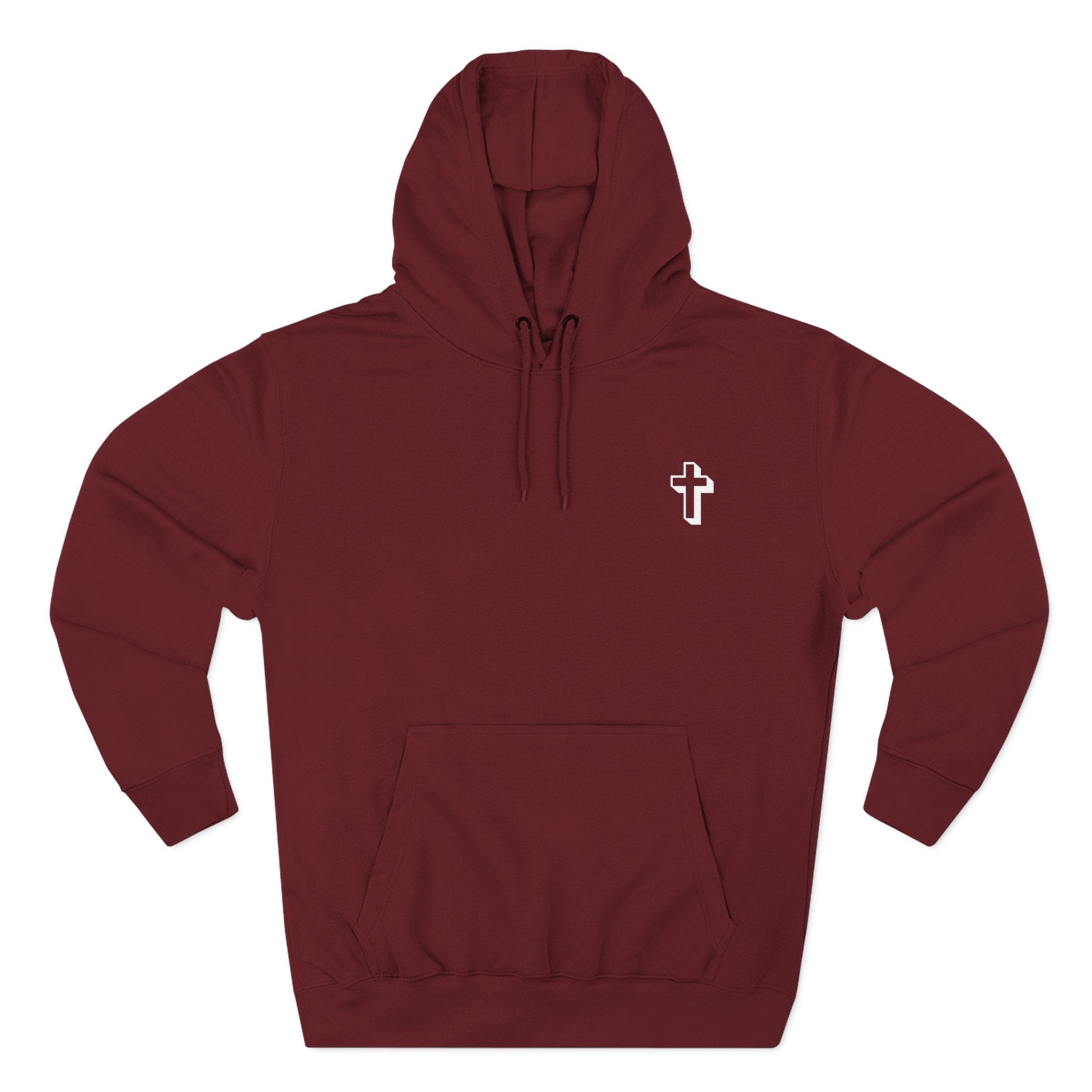 John 3:16 |Cozy Three-Panel Fleece Hoodie for All Seasons