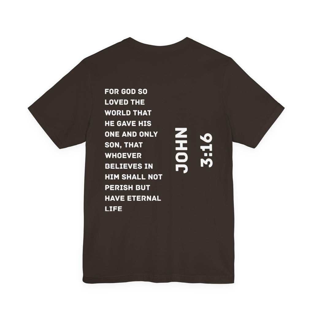 John 3:16 Unisex Jersey Short Sleeve Tee