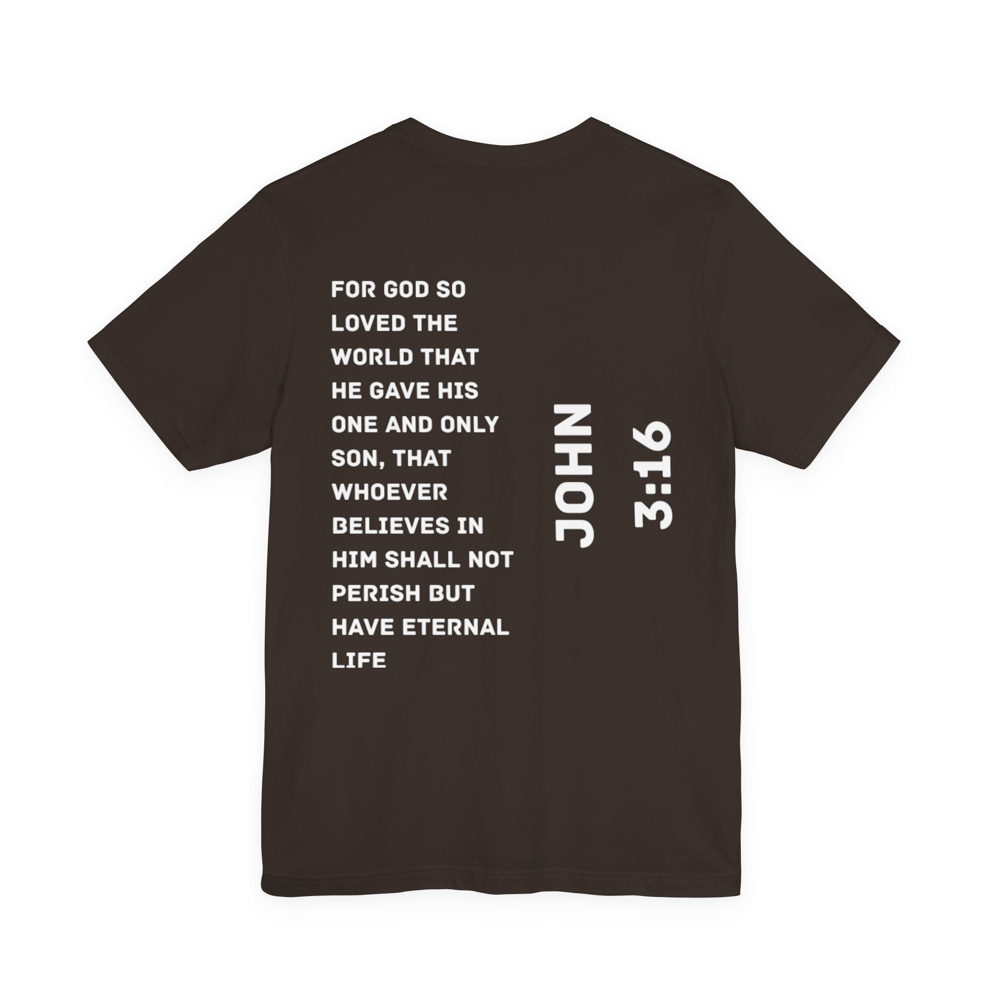 John 3:16 Unisex Jersey Short Sleeve Tee