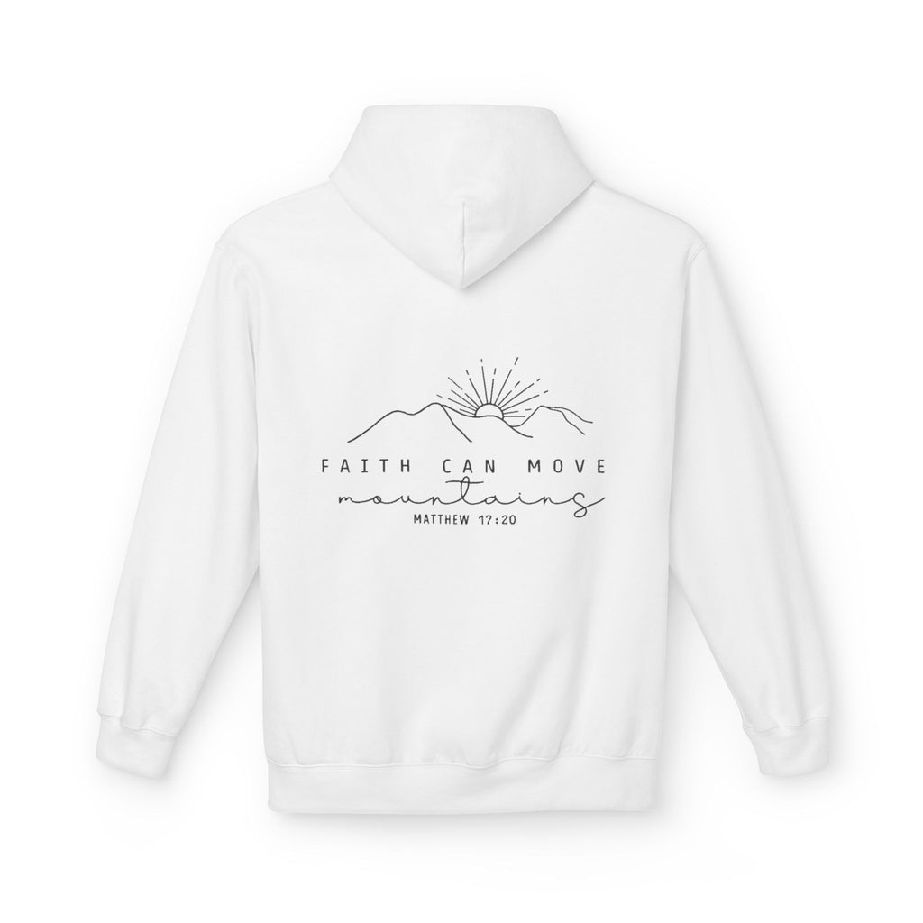 "Faith Can Move Mountains" - Unisex Softstyle Fleece