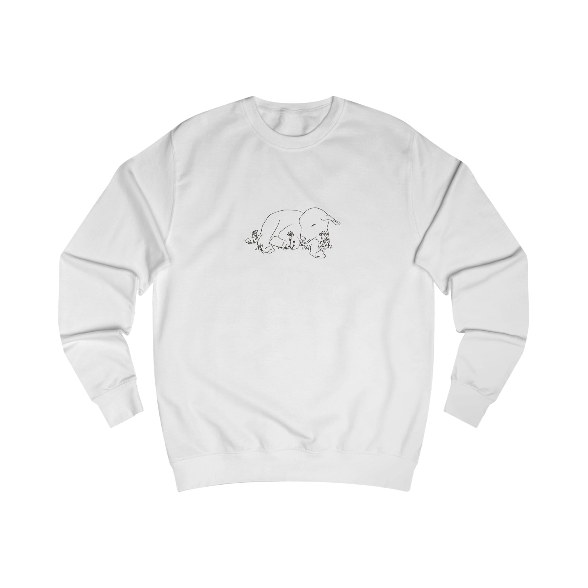 He Left the 99 |Cozy Unisex Sweatshirt with Cute Animal Design - Perfect for Nature Lovers