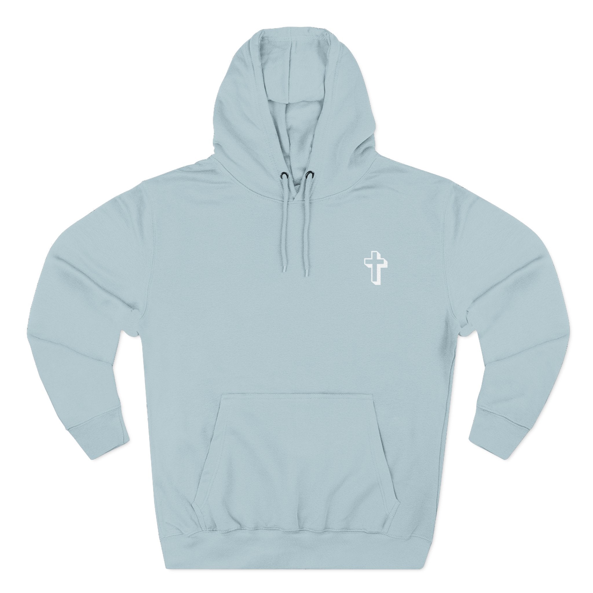 John 3:16 |Cozy Three-Panel Fleece Hoodie for All Seasons