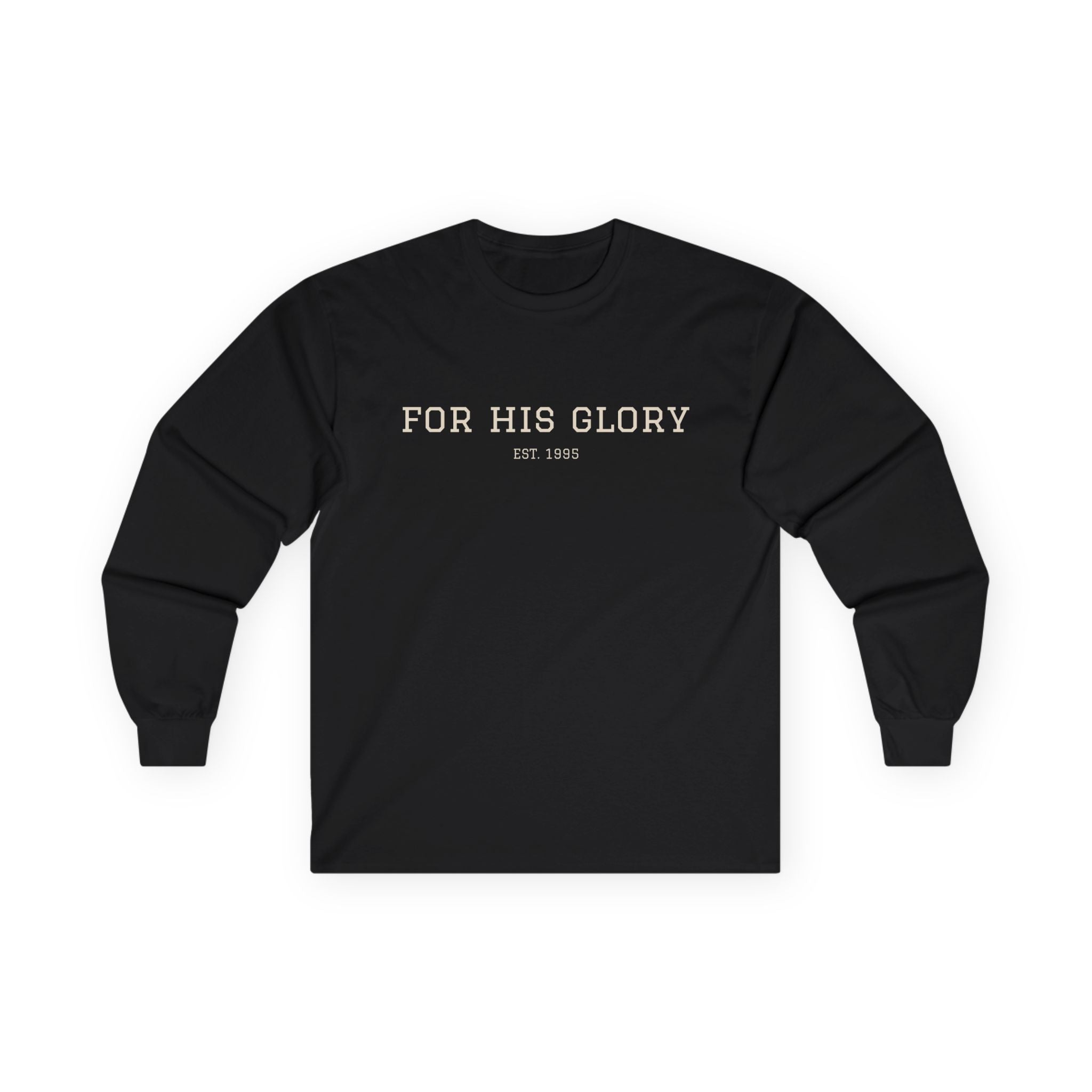 'For His Glory' Long Sleeve Tee